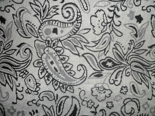 sofa cloth,Black and white